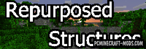 Repurposed Structures - Gen Mod For Minecraft 1.17.1, 1.16.5