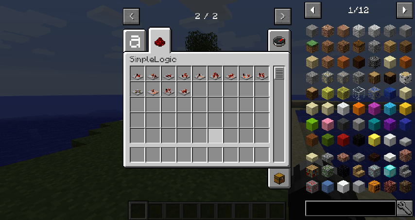 SimpleLogic Gates mod for minecraft 01