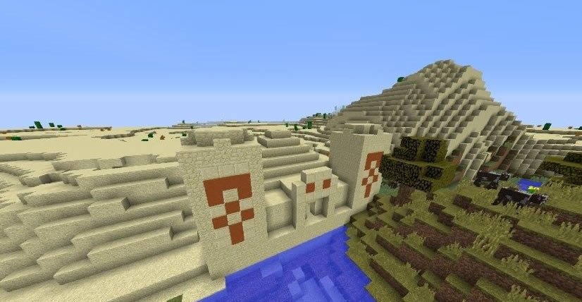 Six Villages and Two Desert Temples Seed Screenshot 3