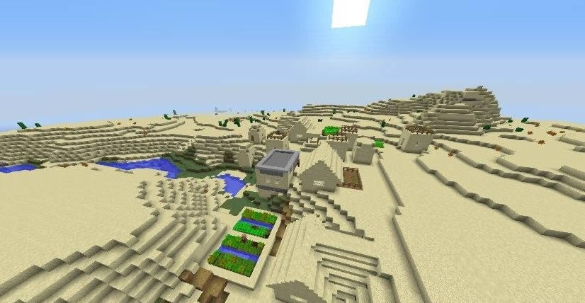 Six Villages And Two Desert Temples Seed For Minecraft 1 12 2 Views 2 Minecraft