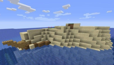 small island with ship seed for minecraft 1 15 2 views 109