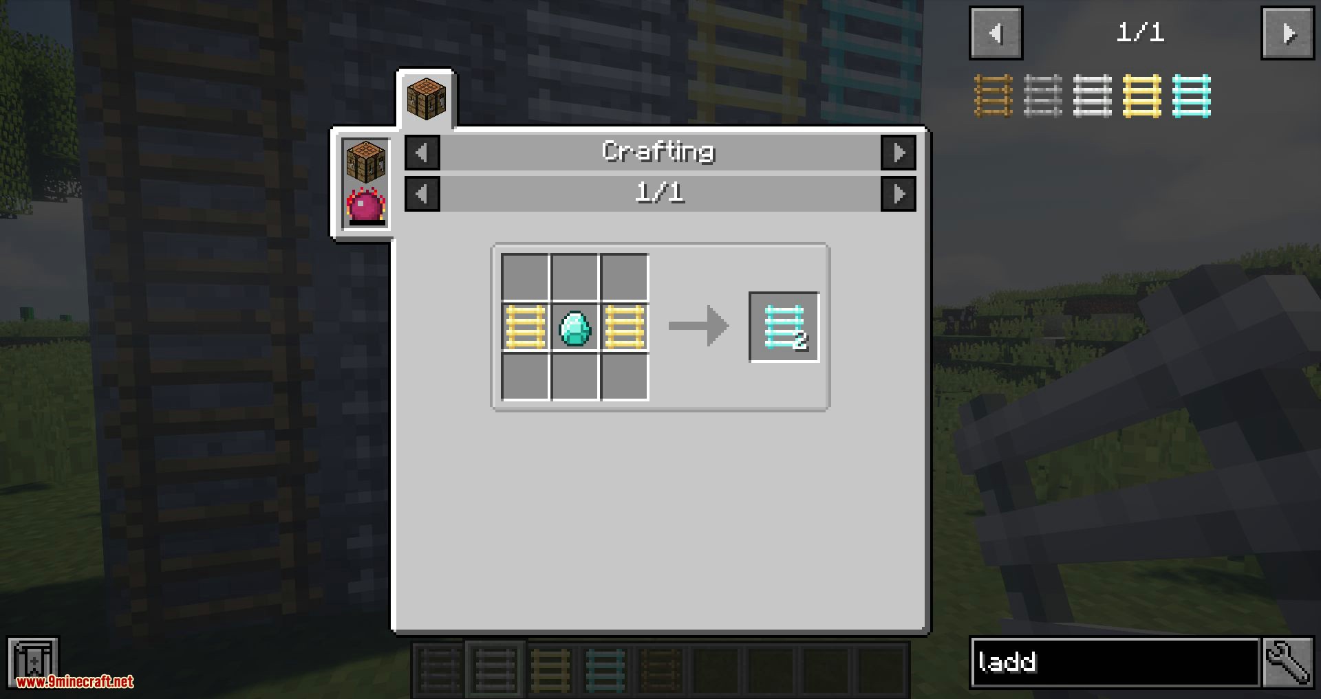 Speedy Ladders mod for minecraft 12