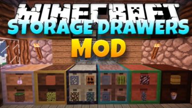 storage drawers mod 1 16 5 1 15 2 store hundreds of items