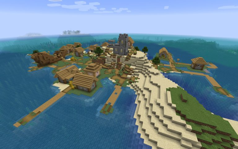 Sunken Ship in the Village Seed Screenshot 2