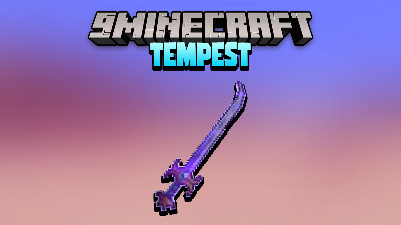 Tempest Data Pack 1.17.1 (New Sword) : Minecraft