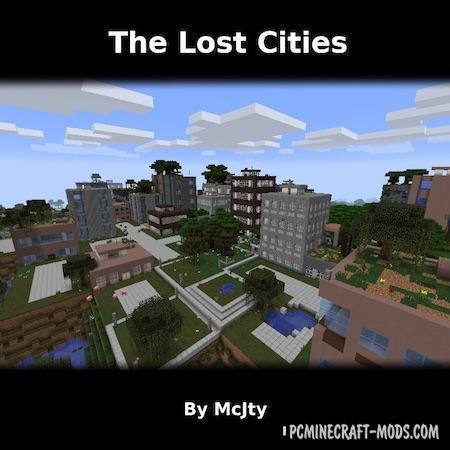 The Lost Cities - Biome Gen Mod For MC 1.16.5, 1.12.2