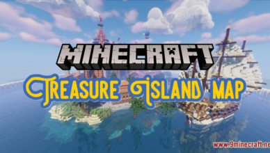 treasure island map 1 17 1 for minecraft
