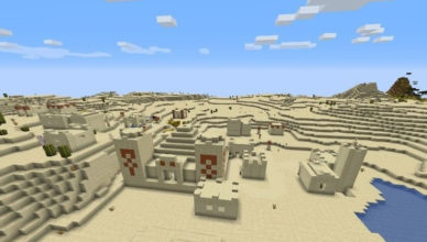 two desert villages and temple seed 1 15 x 1 14 x views 184