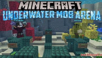 underwater mob arena map 1 17 1 for minecraft