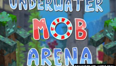 underwater mob arena map for minecraft