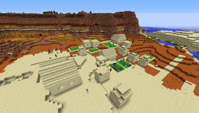 village on the border of biomes seed 1 12 2 views 118