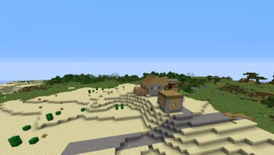 village with toolsmith house near mushroom forest seed for minecraft 1 12 2 views 243