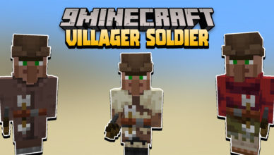 villager soldiers data pack 1 17 1 armed villagers