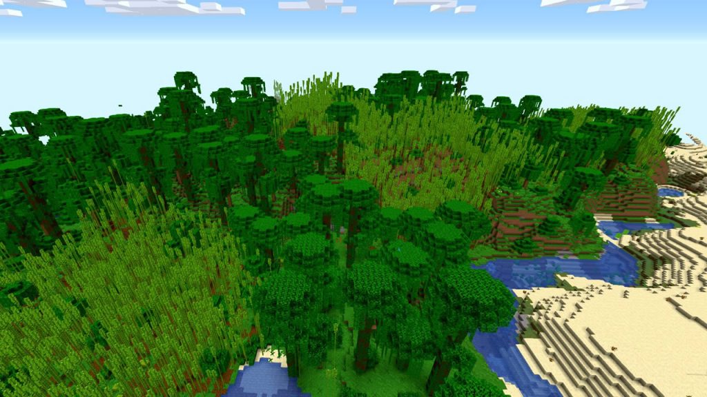 Villages Desert and Jungle Pyramids Seed Screenshot 3