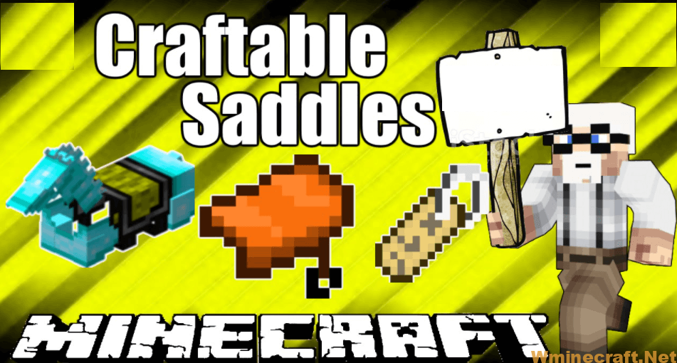 Craftable Saddles Mod