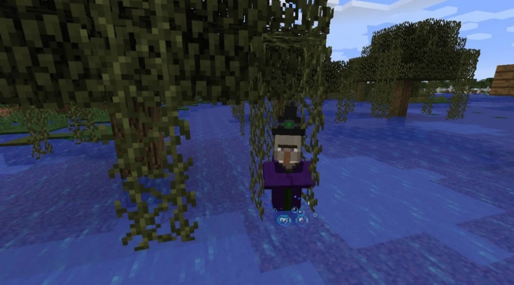 Witch Hut in the Swamp Seed for Minecraft 1.8.0/1.7.10