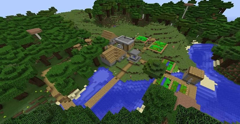 Witch's Hut and Village Seed Screenshot