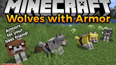 wolves with armor mod 1 17 1 1 16 5 armors for your best friend