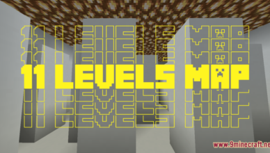 11 lvls map 1 16 5 for minecraft