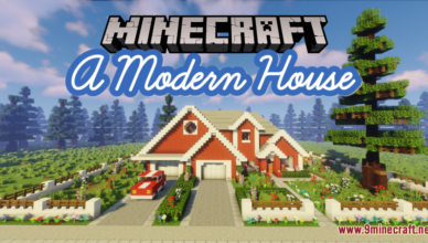 a modern house map 1 16 5 for minecraft