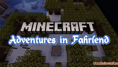 adventures in fahrlend map 1 17 1 for minecraft