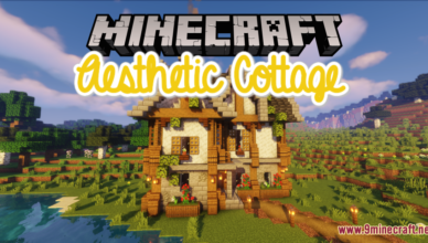 aesthetic cottage map 1 17 1 for minecraft