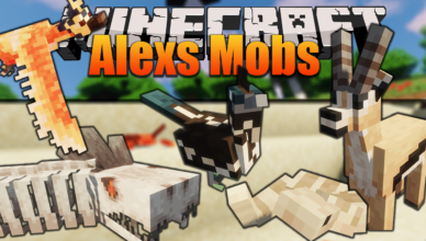 alexs mob mod 1 17 1 1 16 5 animal kingdom animation
