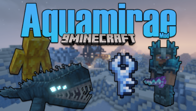 aquamirae mod 1 16 5 aquatic armors tools ocean creatures