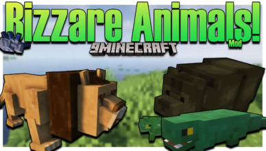 bizzare animals mod 1 16 5 more animals in your world