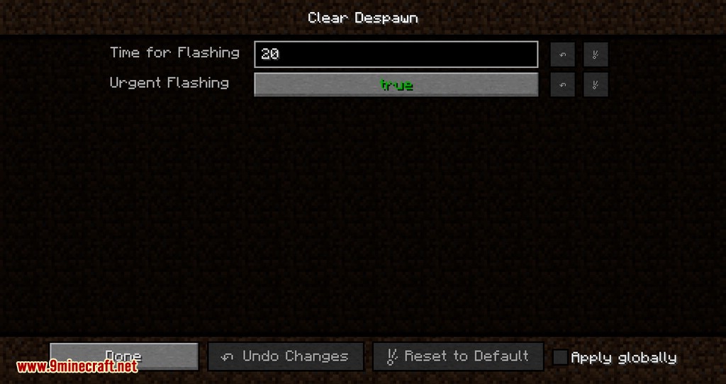 Clear Despawn mod for minecraft 02