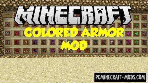Colorful Armor - Decor Mod For Minecraft 1.17.1, 1.16.5, 1.14.4, 1.12.2