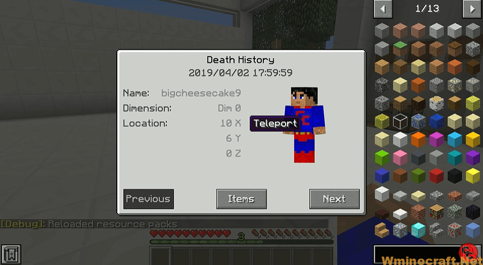 Corpse Mod