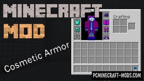 Cosmetic Armor Reworked Mod For Minecraft 1.17.1, 1.16.5, 1.12.2