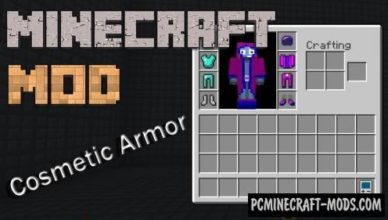 cosmetic armor reworked mod for minecraft 1 17 1 1 16 5 1 12 2