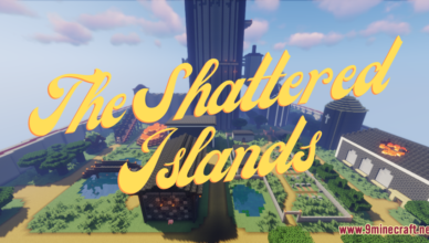 cubic the shattered islands map 1 17 1 for minecraft