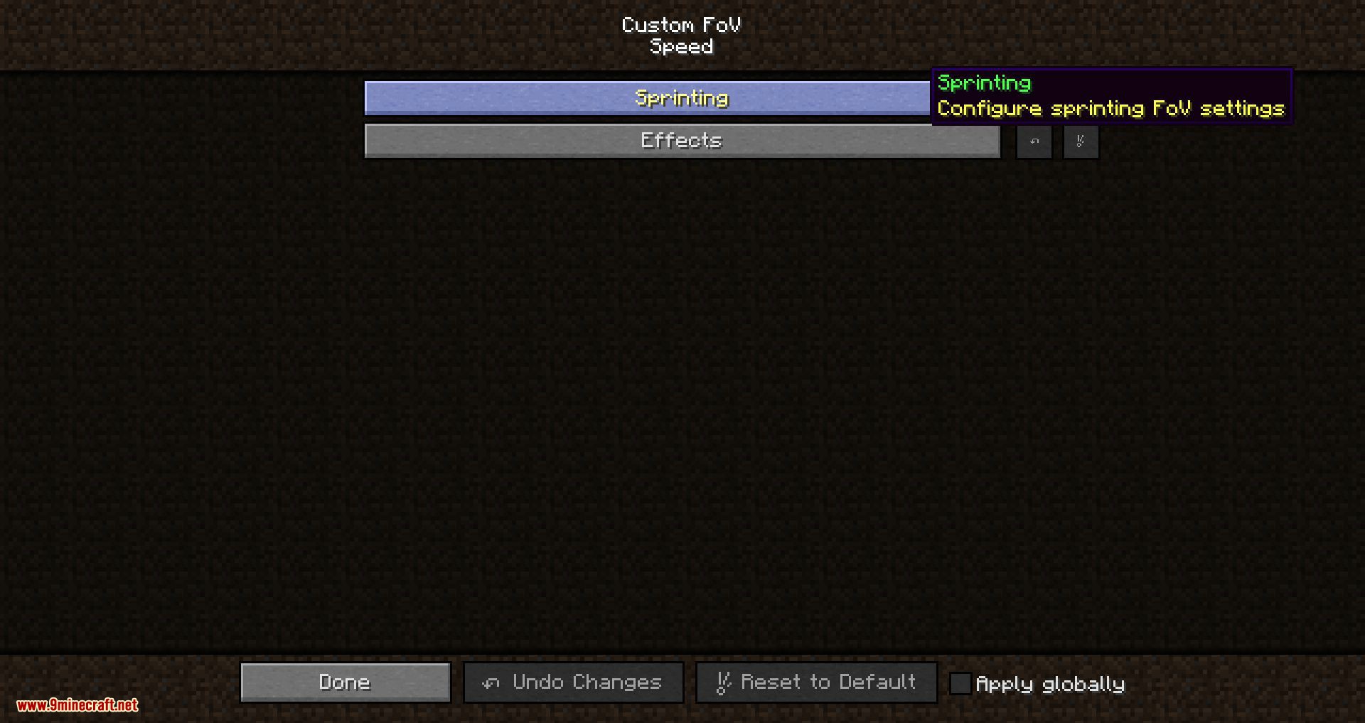how to change pov in minecraft