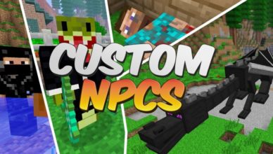 custom npcs mod for minecraft 1 17 1 1 16 5 1 15 2 1 14 4
