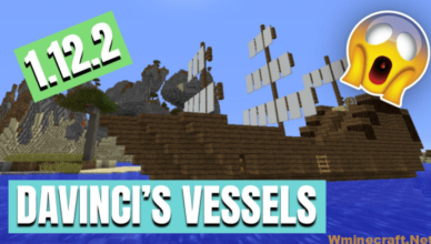 davincis vessels mod 1 12 2 1 10 2 for minecraft transport in space and underwater