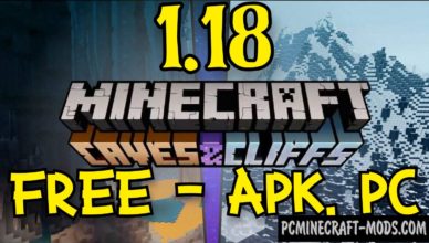 download minecraft 1 18 v1 18 0 21 caves and cliffs free apk