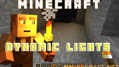 dynamic lights mod 1 17 1 1 16 5 1 14 4 1 12 2 1 7 10 mod making lights in minecraft