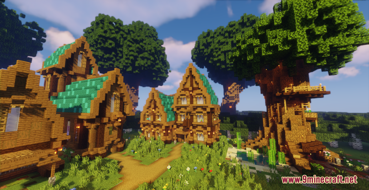 Enchanted Village Map 1.17.1 for Minecraft Minecraft