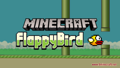 flappy bird map 1 17 1 for minecraft