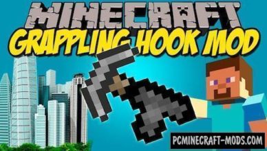 grappling hook tool mod for minecraft 1 16 5 1 12 2