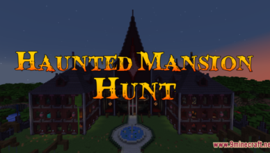haunted mansion hunt map 1 17 1 for minecraft