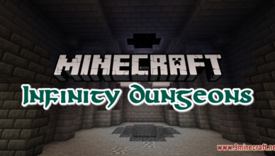 infinity dungeons map 1 17 1 for minecraft