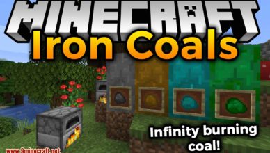 iron coals mod 1 17 1 1 16 5 infinity burning coal
