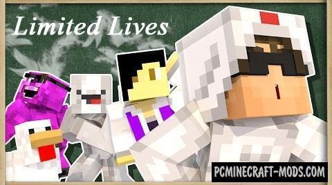 Limited Lives - Hardcore Mod For Minecraft 1.17.1, 1.16.5, 1.15.2, 1.12.2