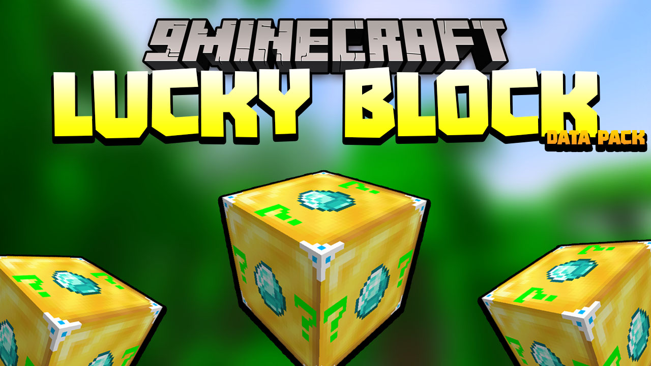 Minecraft Lucky Block Datapack [1.16+] Minecraft Data Pack