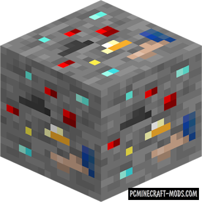 Lucky Ore - New Block Mod For Minecraft 1.17.1, 1.16.5
