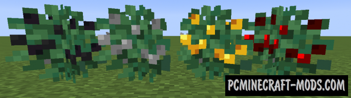 Metal Bushes - Farming Mech Mod For Minecraft 1.17.1, 1.16.5, 1.15.2